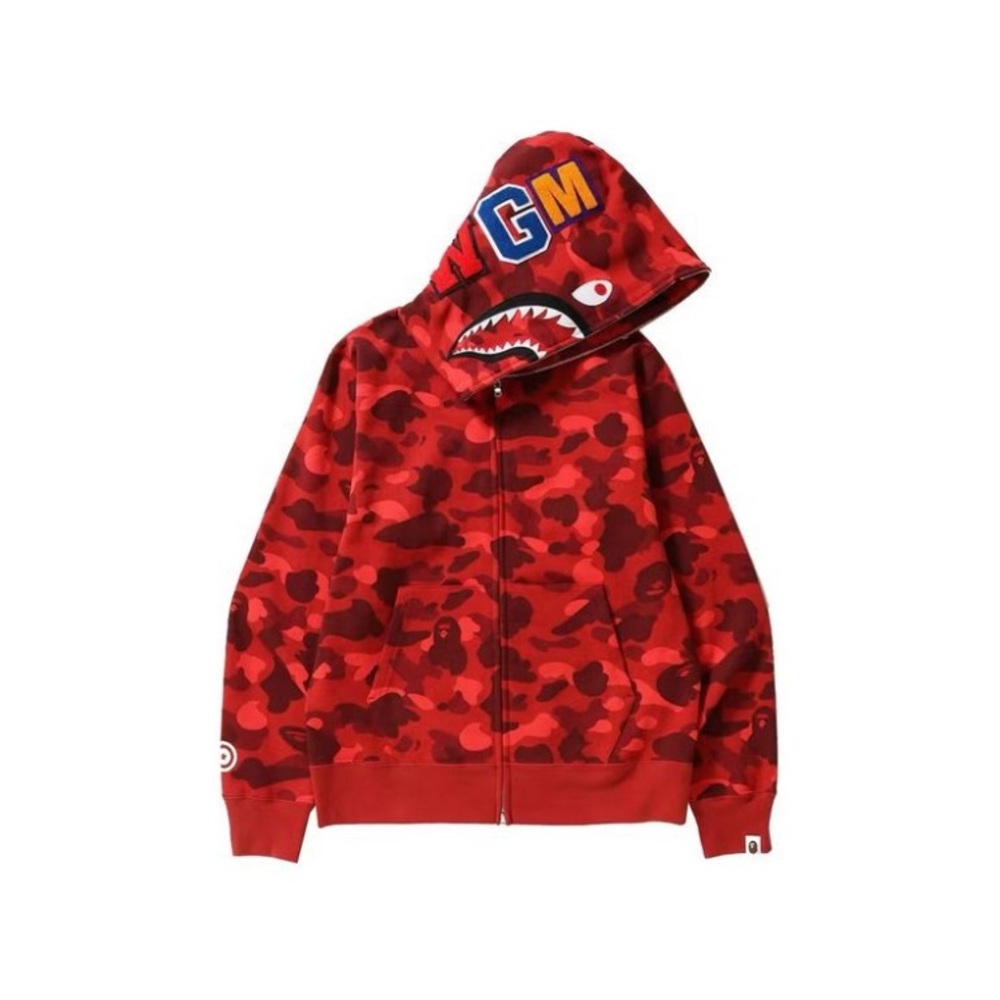 BAPE Camo Zip-up Hoodie